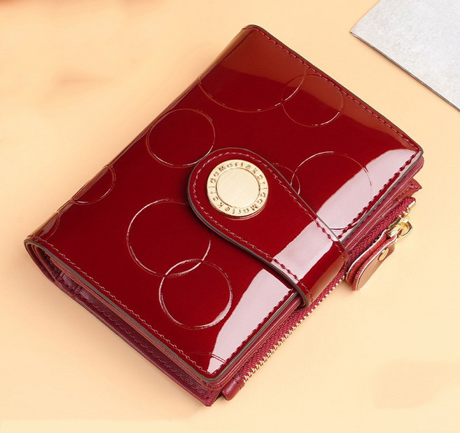 로뉴비러 프리미엄 가죽 3단 반지갑