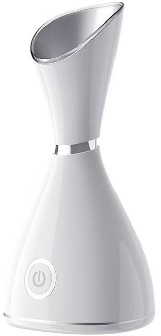 얼굴 스팀기 나노 스팀기 페이스 스티머 스티머 미스트기 수분 공급 보습 페이스찜 가정용, 화이트