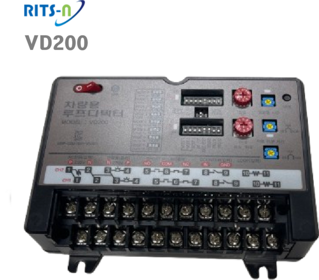 [HKT] VD200 루프디텍터 2채널 리츠엔