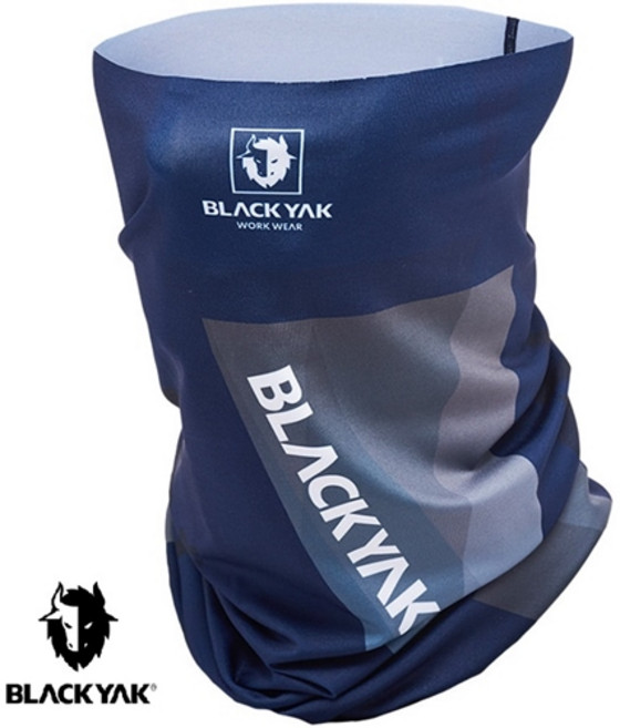 블랙야크 멀티스카프 넥워머 골프 등산 자전거 버프 자외선차단, 블랙야크 멀티스카프(네이비)