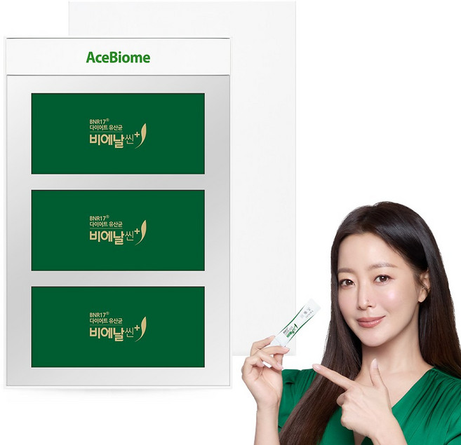 BNR17 [본사출고] 다이어트유산균 비에날씬 플러스(3개월) 선물세트, 1세트