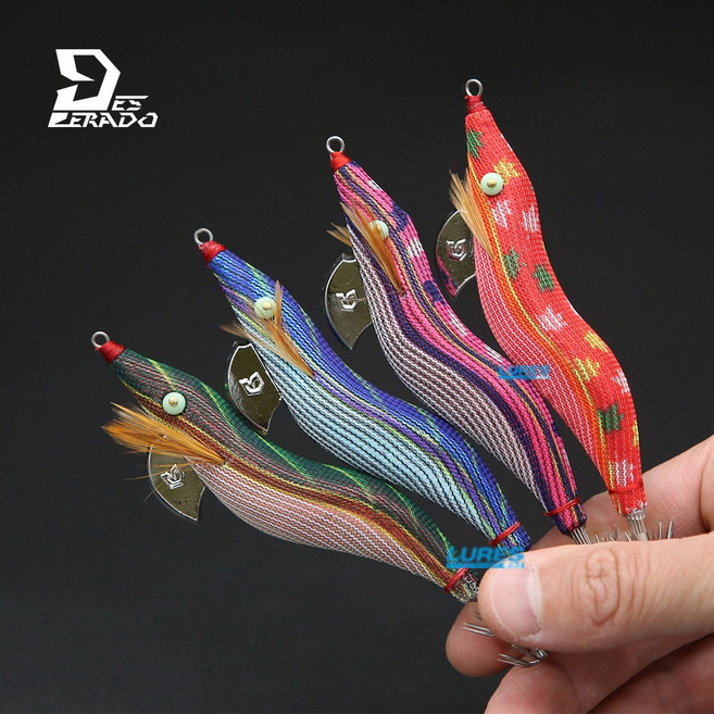 데스페라도 오동목에기 에기스타 우드 3.0 베이직 무늬오징어 에기, 에기스타 우드 3.0호 베이직, 01 오렌지골드 (골드), 1개