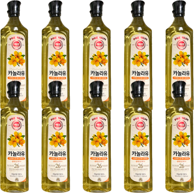 사조 해표 카놀라유, 10개, 900ml