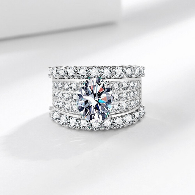 투니스 빈티지 큐빅 볼드 반지