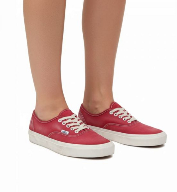 반스 어센틱 - 웨이브 워시드 레드 VN000BW5CJH1