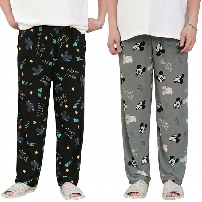 투와이 디즈니 남성 여성 아이스 바지 2장 세트 2810S (잠옷/홈웨어)