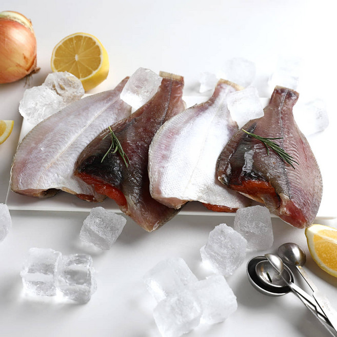 국내산 동해 반건조 손질 가자미 1 200g(240g이상x5팩), 1개