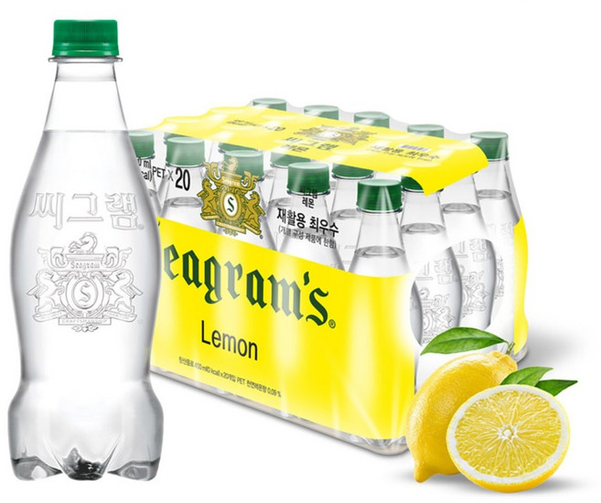 [코스트코] 씨그램 탄산수 레몬 450ml x 20 664978