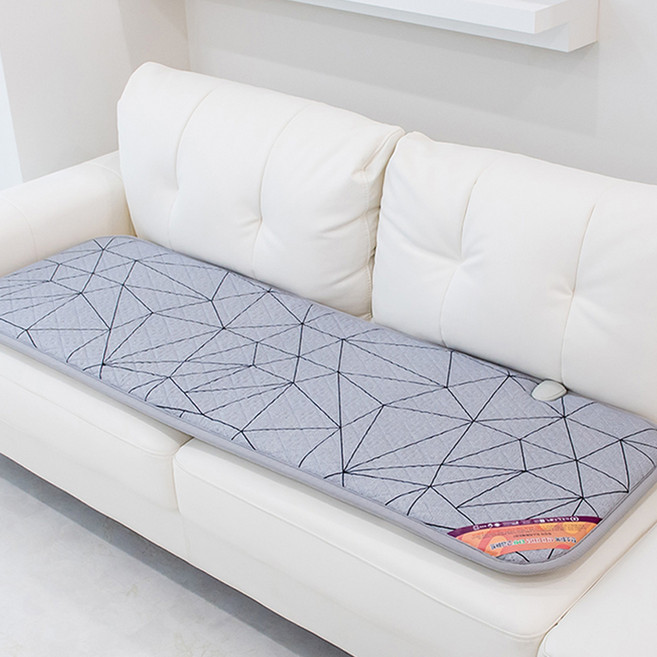 EMF안전인증 한일의료기 전자파없는 탄소 전기방석 온열방석 2인용 3인용 4인용 타이머 쇼파 소파 전기매트 전기장판방석, 스파이더, 4인용:55x180cm