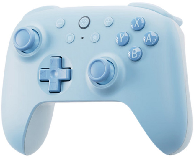 8BitDo 헌터 2 유스 에디션 2모드 유무선 블루투스 컨트롤러 NS 버전, 1개, 글레이셔블루, 사냥2청소년에디션NS에디션