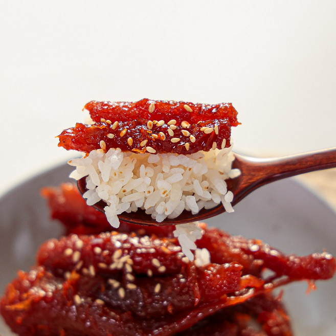 고추장 더덕 장아찌 전통 짱아치 반찬 국산 순창 장담아, 1개, 300g