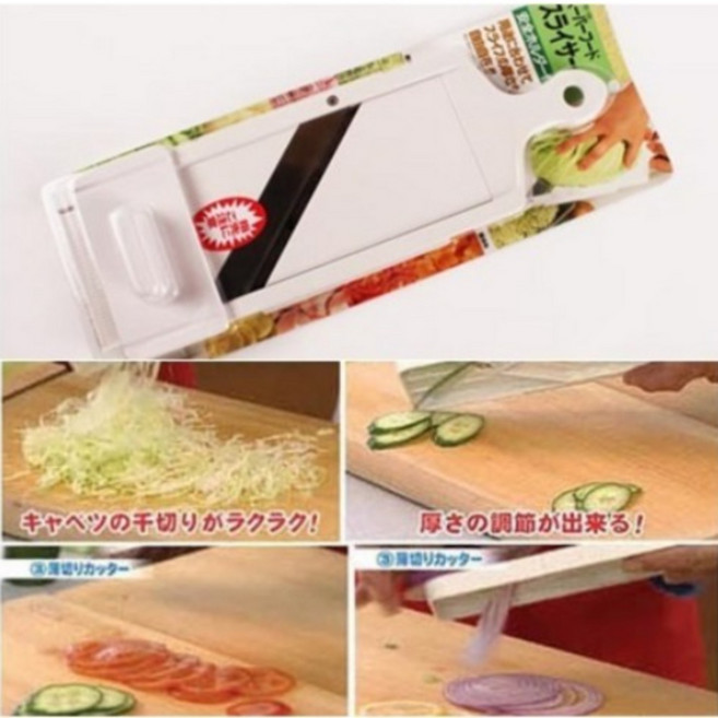[셰프앤쿡] 시모무라 일본 양배추 채칼 슬라이서, 두께조절 슬라이서 SFS-102, 1개