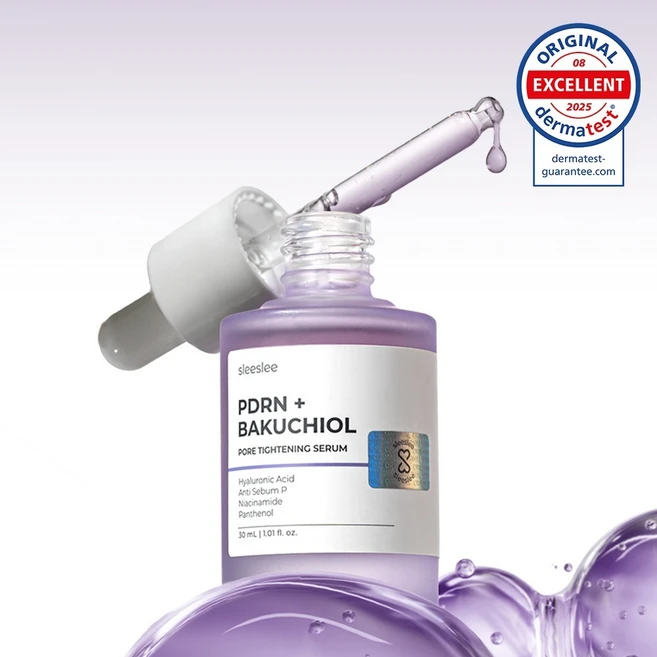 [약국입점] 슬리슬리 PDRN 피디알엔 바쿠치올 히알루론산 모공 쫀쫀 세럼 30ml, 1개 - 쿠팡