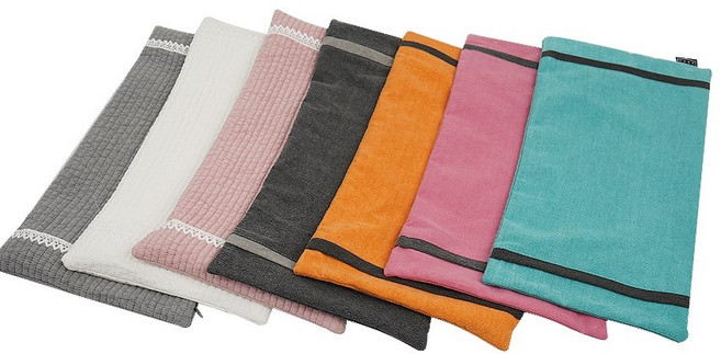 와이디무역 순면 베게 커버 42x20cm, 베개커버(누빔그레이), 1개