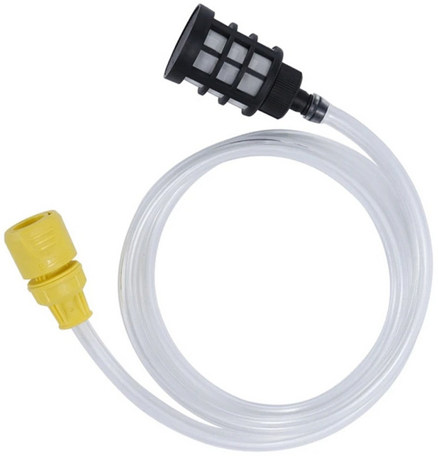 자체 프라이밍 워터 파이프 고압 1.5m Karcher K2-K5 와셔 용 자체 중량 물 흡입 호스 고압 청소 도구, 01 CHINA, 01 1.5 m Suction Suit, 1개