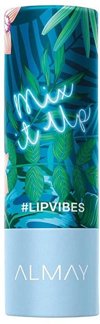 Almay Lip Vibes 립스틱 비타민 E 오일 및 시어 버터 함유 매트 피니시 저자극성 Eat Cake 4g(0.14온스), 002 Mix It Up, 0.14 Ounce (Pack of 1), 1개 - 쿠팡