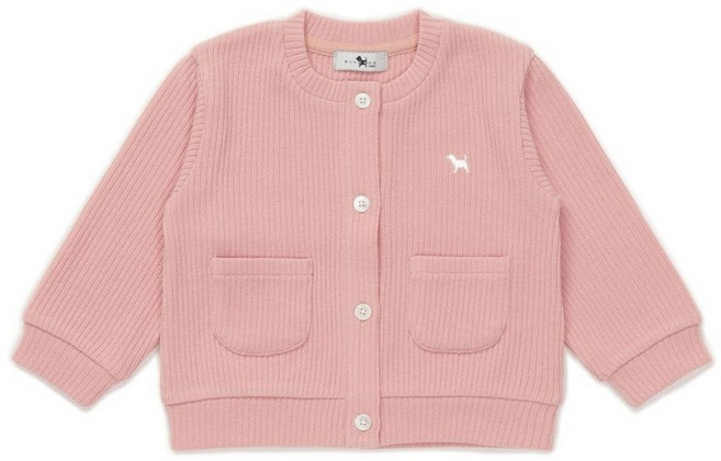 [백화점 정품] 블루독 베이비 PK) 베이비러블리가디건 46113-201-02
