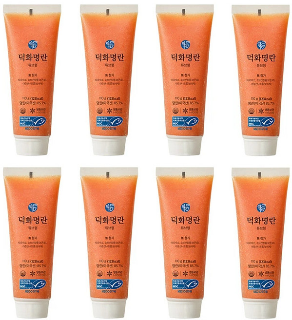 덕화 명란튜브 110g 8개
