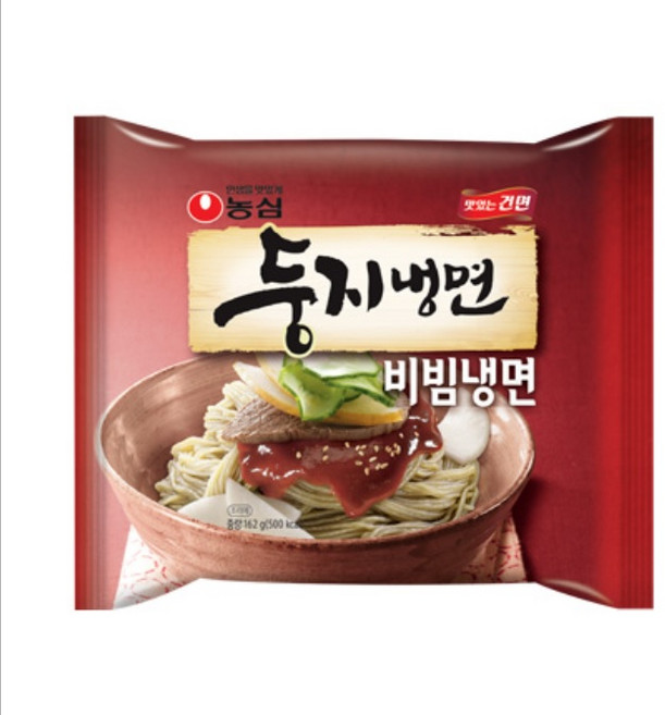 둥지냉면 비빔냉면 162g, 32개