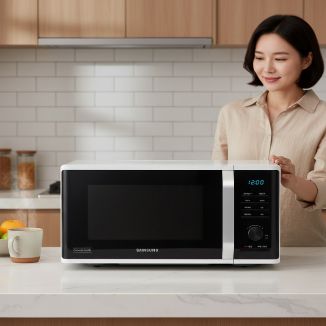 삼성 전자레인지 화이트 (ms23c3535aw)