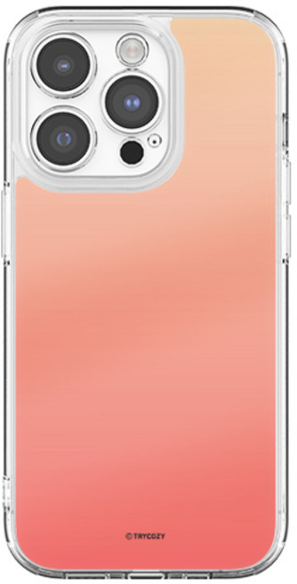 트라이코지 솔리드 그라데이션 글로시 렌즈가드 아이폰 갤럭시 맥세이프 케이스