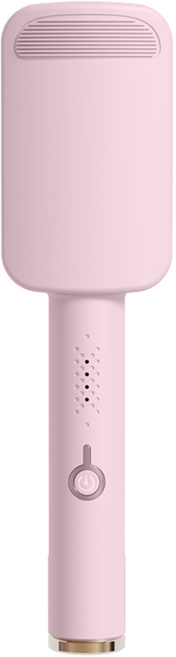 keka 물결펌고데기 32MM 볼륨 고데기 물결웨이브 음이온 케어 온도조절 화상 방지 라면머리 220V, 핑크