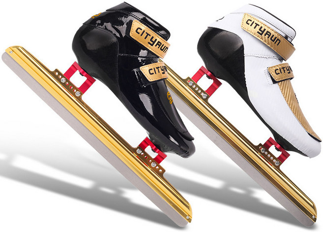 스피드 스케이트화 스케이팅 쇼트트랙 빙상 시티런라인, 3_블랙 단화