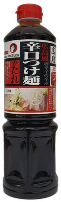 오타후쿠 츠케멘 타레 매운맛, 매운쯔케멘소스, 1.08kg, 1개