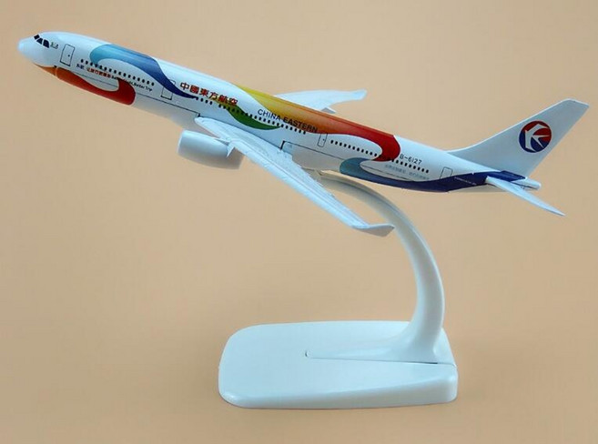 아시아나항공 아시아나 보잉747 비행기 모형 16cm 합금 금속 air china 동부, 1개