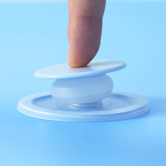 레드빈 버블톡 맥세이프 그립 톡홀더 45도 킥스탠드 원터치 실리콘 스마트링 H1MG, 젤리(반투명), 블루베리스무디, 999개