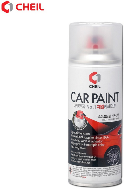 르노삼성 SM5 차량용 색상 카페인트 스프레이 락카 자동차 도색, 스프레이 - EEC(GXA) 블랙메탈릭(검정색), 1개