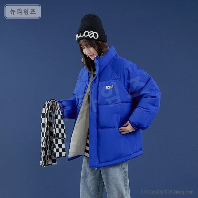 양면 패딩 점퍼 여성 겨울 패딩 YD 뉴타임즈 M212G811