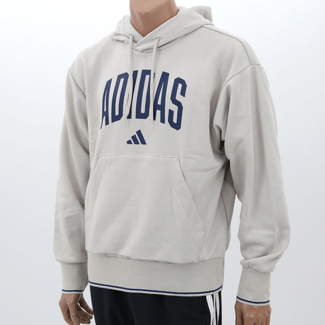 아디다스 남성 기모 후드티셔츠 긴팔 후드티 데일리 패션 후디 부드러운 티셔츠 간절기 커플티