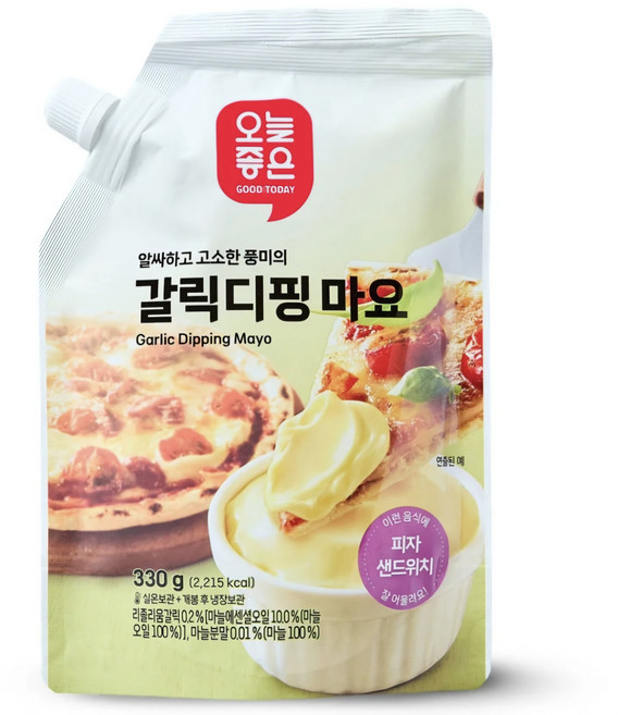 오늘좋은 갈릭디핑 마요 330g, 1개