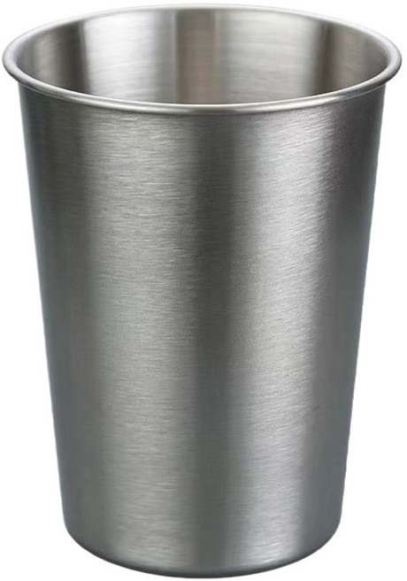 冷熱飲皆宜 錐形杯體設計 疊放收納, 04.500ML-304不鏽鋼水杯, 1個