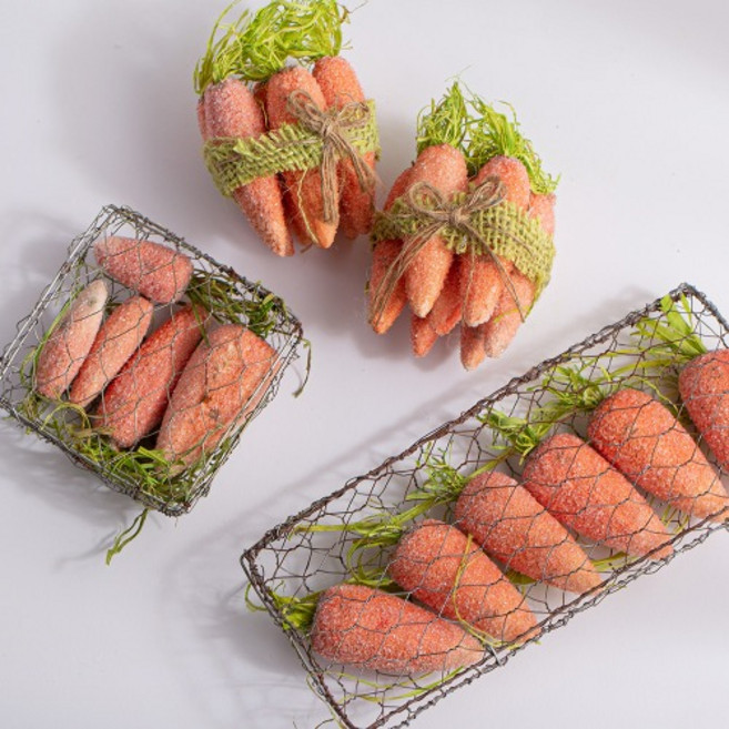 녹슨 철망 당근 모형 야채모형 모형당근 모형채소과일