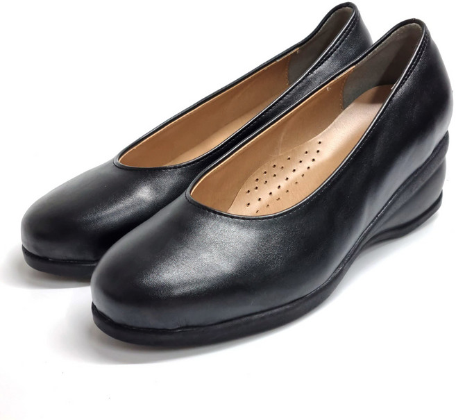 지성하이어 발편한 통굽근무화 정장구두 면접신발