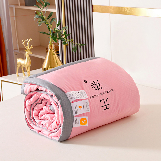 여름 쿨 이불 니트 면 여름 이불 워싱 면 에어컨 이불 뉴타임즈 L093T267