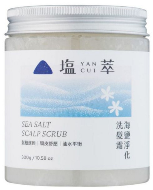 塩萃 海鹽淨化洗髮霜 頭皮舒緩 油水平衡, 1個, 1 入