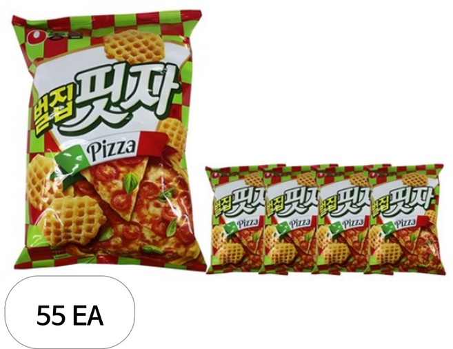 벌집핏자, 90g, 55개