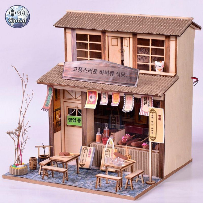 스시 소품 가게 장식 장식품 인테리어 취미 포장마차 미니어처, 1개