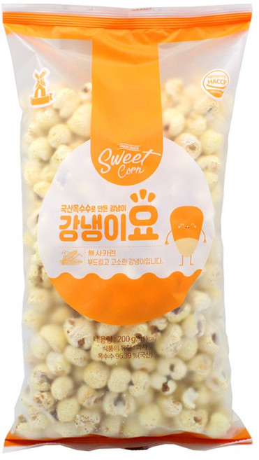 국산옥수수로 만든 강냉이요 200g, 1개