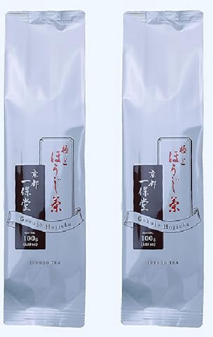 이포도 극상 호지차 일본 교토 전통차 100g x 2팩세트, 1세트, 1개입