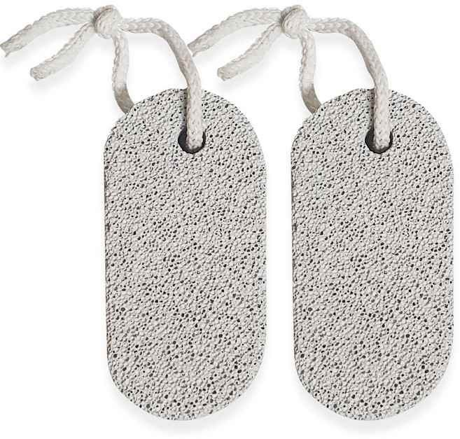 굳은살제거 발 뒤꿈치 각질제거 돌 소형 풋파일, 2개, 1개입