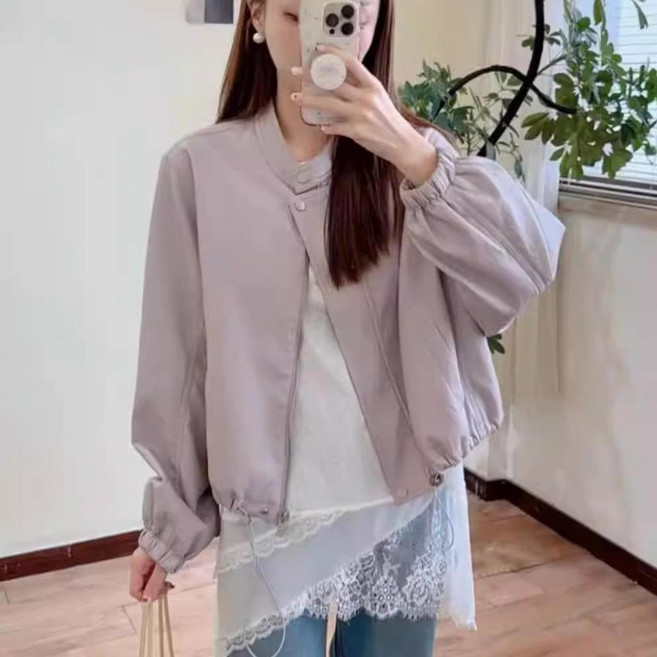 2026春季新款韓系高級感棒球服外套女薄款小個子上衣夾克
