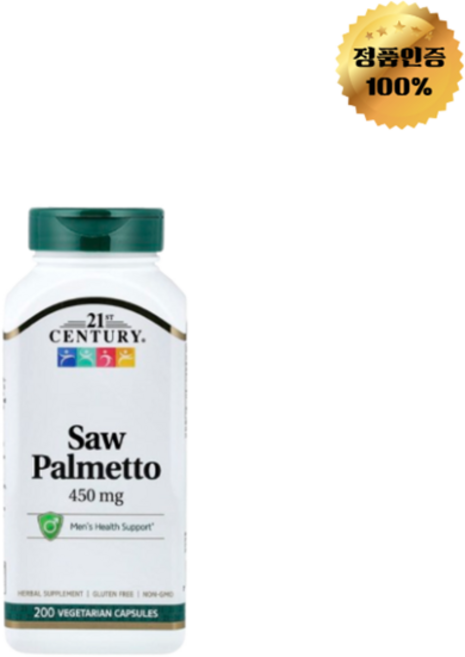 21세기 센트리 쏘팔메토 450mg 베지 캡슐 200정, 1개