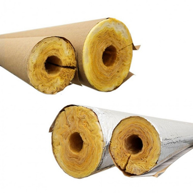 KCC 유리솜 보온통25T 크린카바 셀프카바 15/25/40A, 1개, 15A_25T, 셀프카바(은박1M)