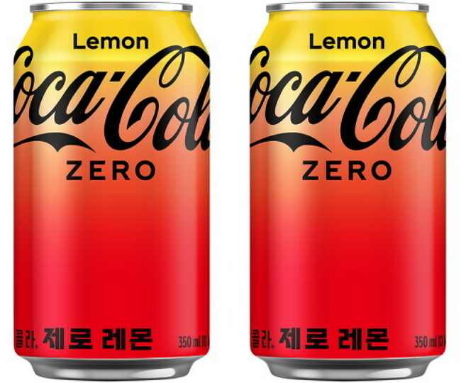 코카콜라 본사직영 제로 레몬 CAN (), 1개, 350ml