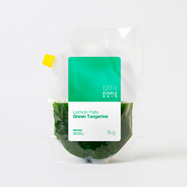 퍼플레인 레몬마테청귤 베이스 1kg, 1개