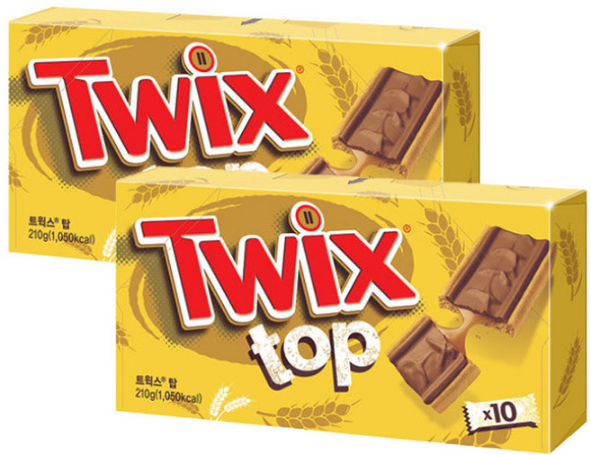 트윅스 탑 스니커즈, 21g, 20개